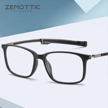 ZENOTTIC Hanging Neck Glasses Frame Women Men Magnet Non Slip Anti-Blue Light Spectacles Student Sport Myopia Eyeglasses Frame 2024 - buy cheap