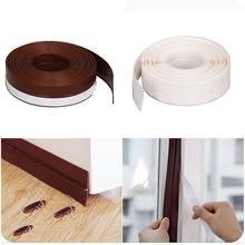 45mm Silicone Self-Adhesive Weather Stripping Under Strip Door Sweep Bugs Door Noise Stopper Prevent Seal Window Stopper Dr A3P0 2024 - buy cheap