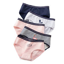 ZJX 5Pcs/lot Cotton Panties Women Underwear Sexy Underpants Women Seamles Cute Briefs Soft Comfort Girls Lingeries 8120 XXL 2024 - buy cheap