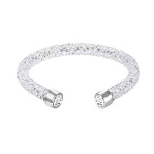 High quality SWA original LOGO crystal wide single grey Bracelet 2024 - buy cheap