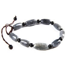 Pulseras de Jade Natural de XinJiang HeTian, amuleto, LuLuTong, cuentas de amantes de transferencia, pulsera de nefrita para hombres y mujeres, envío directo 2024 - compra barato