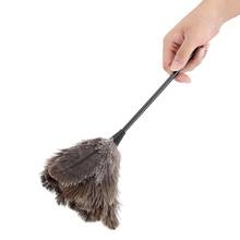 Long Handle Dust Brush Soft Turkey Feather Duster for Furniture Car Clean Household Furniturer Cleaning Tools Car Dust Cleaner 2024 - купить недорого