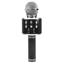 Bluetooth KTV беспроводной караоке ручной микрофон USB плеер микрофон Портативный Рождественский день рождения Домашняя вечеринка горячая распродажа 2024 - купить недорого