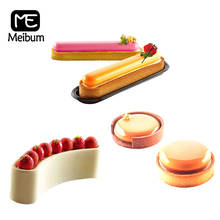 Meibum-Molde de silicona para hornear pasteles, herramientas de decoración de postres de fiesta, molde de gelatina, sartén de pastelería, accesorios de cocina para hornear 2024 - compra barato