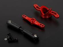 CNC Alloy Stud Steering Arm Set Double Sided Gear 15T 17T Kit for Losi 5ive-T 5T Rovan LT King Motot X2 2024 - buy cheap