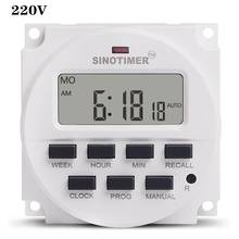 BIG LCD 1.6 Inch Digital 220V 230V AC 7 Days Programmable Timer Switch With UL Listed Relay Inside And Countdown Time Function 2024 - buy cheap