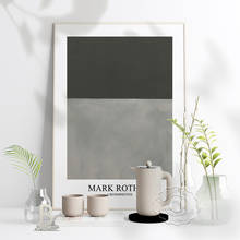 Mark Rothko Art Exhibition Museum Retro Poster,Guggenheim Museum New York Abstract Art Prints,Nordic Minimalism Style Wall Decor 2024 - buy cheap