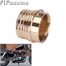 Silenciador de punta de escape de 2,5 pulgadas, cubierta de tubo para Harley, Honda, Suzuki, Kawasaki, Sportster, Chopper, Bobber, BSA, Big Twin, xs650, Scrambler 2024 - compra barato