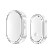 CACAZI A99 Home Intelligent Wireless Waterproof Long Distance US EU UK AU Plug  Door Bell Chime 1 2 Button 1 2 Receiver 2024 - buy cheap