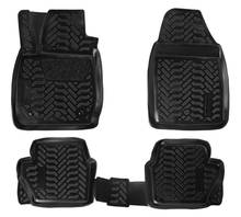 Carpets in the salon (3D with podpyat.) for Ford Fiesta (Mk VI) (14-) set. 4 pcs., high. Board, polymer., Black. AIRLINE ACM-PS-27 2024 - buy cheap