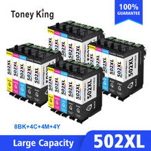 Compatible for Epson T502 XL T502XL 502 Ink Cartridges For Epson XP-5105 XP-5100 XP5105 XP5100 WF-2860 WF-2865 Printer 2024 - buy cheap