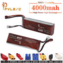 High Rate 11.1v 4000mAh Lipo Battery For RC Helicopter Parts 3s Lithium battery 11.1v 45C RC Cars Airplanes Drone Battery T/XT60 2024 - buy cheap