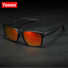 Yoovos Polarized Sunglasses Men 2021 Square Retro Vintage Sunglasses Men/Women Polarized Mirror Luxury Brand Gafas De Sol Hombre 2024 - buy cheap