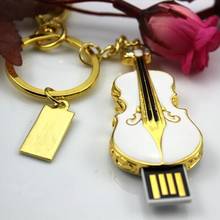 Mini Violin USB 32GB 64GB 128GB Flash Drive Usb 2.0 Pen Drive Flash Memory Stick Disk Key Chain Pendrive 1tb 2tb Pendriver Gift 2024 - buy cheap