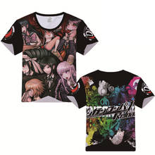 Anime Danganronpa Men's Print T-Shirt Casual Modal O-Neck Short Sleeve Teenager Sports Cartoon tshirt Tees Streetwear Tops Gift 2024 - buy cheap
