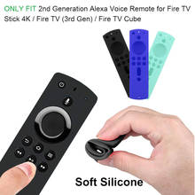 Funda de silicona para mando a distancia Amazon Fire TV Stick 4K, cubierta protectora de 5,6 pulgadas, carcasa para mando a distancia, #1119 2024 - compra barato