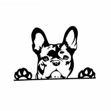 Creative Vinyl Car Sticker Paws Up French Bulldog Frenchie Bully Dog Decal for Vw Beetle Tucson Megane 2,15cm*10cm 2024 - buy cheap
