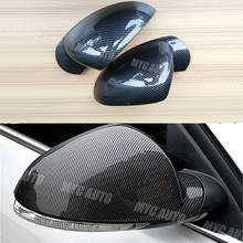 Carbon Fiber Look Mirror Cover For Buick Regal 2009 2010 2011-2016 Carbon Fiber Look Rear View Mirror Cover Replacement Style 2024 - buy cheap