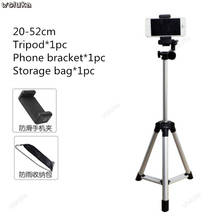 Mobile phone tripod live support tripod portable photo shooting video self-timer outdoor desktop bed clip universal CD50 Q04 2024 - buy cheap