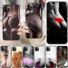 Sexy Girl Ass Bum Soft Cover Phone Case For Iphone 6 6s 7 8 Plus XR X XS XSmax 11 12 Pro Mini Max 2024 - buy cheap