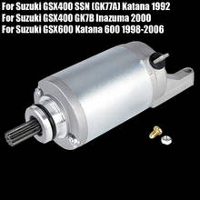 Motor de arranque para Suzuki GSX600, GSX400, Katana, GSX400, GK7B, Inazuma / GSX 600, 400 2024 - compra barato