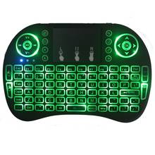 2.4G wireless English Keyboard mini UKB-500 touchpad Mouse Multi-Media Remote Control Handheld Keyboard  gamepad for TV box 2024 - buy cheap