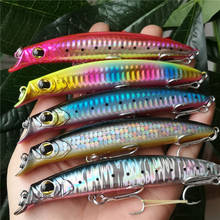 Swolfy 5pcs/lot 110mm 18g Sinking Fishing Lures Jerkbaits minnow Bait good action Wobblers Pesca Tackle 2024 - buy cheap