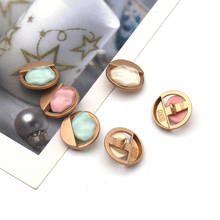 5PCS  Gold Vintage Buttons Metal Hand Made Fancy Fashion Clothes Decorative Button Sewing Garment Accessories DIY 2024 - buy cheap
