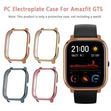 Capa colorida para smartwatch xiaomi amazfit gts, capa protetora para relógio inteligente, acessórios para xiaomi huami amazfit gts 2024 - compre barato