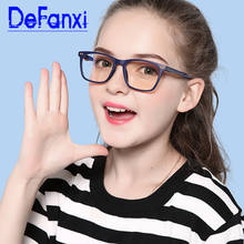 Retro Square Transparent Anti blue Light Glasses Frame For boys girls Optical Spectacle Computer Glasses Eyewear Frame TR90 2024 - buy cheap