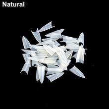 500 Pcs Sharp Acrylic Faux Nail Tips Nail Art Paint Practice Polish Display Palette Artificial Acrylic Toe Fake Nails Tips 2020 2024 - buy cheap