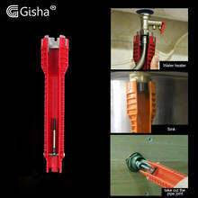 Gisha Practical Faucet and Sink Installer Faucet & Sink Install Tool Kitchen and Bathroom Tool Multi-function Pipe Wrench G0001 2024 - buy cheap