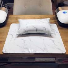 Profissional da arte do prego mão travesseiro almofada de couro artificial manicure conjunto almofada de mesa braço resto travesseiro mesa do prego esteira manicure ferramenta 2024 - compre barato