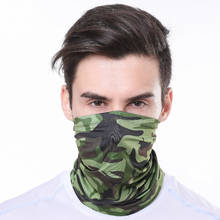 Многофункциональный спортивный ошейник для верховой езды, маска для лица, Солнцезащитный тюрбан, шарф для мужчин и женщин, для рыбалки, волшебное полотенце для лица 2024 - купить недорого