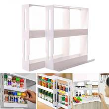 Rotating Multi-Function Kitchen Spice Organizer Rack Storage Shelf Slide Kitchen Cabinet Cupboard Organizer Kitchen Storage Rack 2024 - buy cheap