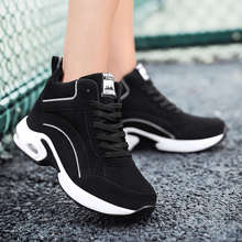 Lightweight Women Shoes Air Cushion Sneakers Soft Breathable Ladies Platform Trainers Female Height Increasing Running Shoes G5 2024 - buy cheap