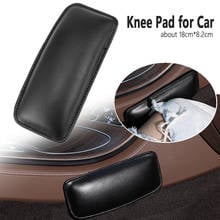 Leather Car Knee Pad for granta skoda yeti lada priora kia rio k2 mazda peugeot 308 2024 - buy cheap