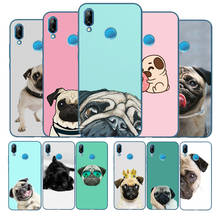 Animal Cute Pug Dog Phone case For Huawei P9 P10 P20 P30 P40 Psmart Lite Plus Pro Y9 Y6 Y7 2017 2018 Nova 3 3i Cover 2024 - buy cheap