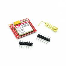 Mini módulo más pequeño SIM800L GPRS GSM, tarjeta MicroSIM, núcleo, placa inalámbrica, cuatro bandas, puerto serie TTL con antena para Arduino 2024 - compra barato