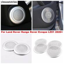 Front Triangle Pillar A Stereo / Door Speaker Audio Sound Loudspeaker Metal Cover Trim For Range Rover Evoque L551 2020 - 2022  2024 - buy cheap