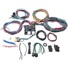 Mazo de cables Universal de 12 circuitos, varilla de calle caliente para Chevy Mopar, para Ford, mazo de cables Universal de 12 circuitos 2024 - compra barato