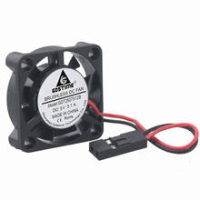 Gdstime-ventilador de refrigeración para Motor, radiador Mini de 2,5 cm, 25mm x 7mm, 25x25x7mm, 2507 DC 5V DuPont, lote de 10 unidades 2024 - compra barato