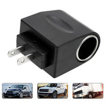 LEEPEE EU US Plug Black Interior Parts Auto Accessories AC 220V To DC 12V Car Cigarette Lighter Adapter Converter 2024 - buy cheap