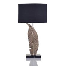 Arte deco preto tafel lâmpada moderna cama luz ac110v 220v sala de estar decoração iluminação 2024 - compre barato