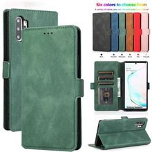 Leather Flip Wallet Case For Samsung Galaxy S21 S20 FE Ultra S10 E S9 S8 S7 Edge Note 8 9 10 Plus 20 Ultra Lite A91 Phone Cover 2024 - buy cheap