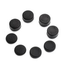 8 peças polegar analógico de silicone para ps5 controle controle polegar vara aderente tampas para ps4 joystick peças de substituição para ps3 gamepad 2024 - compre barato