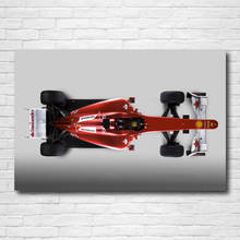 Formula one Ferraris f150 гоночный автомобиль обои холст настенные художественные плакаты и принты Современная живопись для домашнего декора 2024 - купить недорого