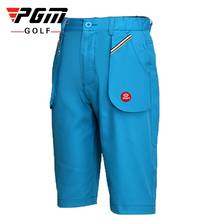 Pgm Golf Boys Perfect Flat-Front Shorts Summer Breathable Knee Length Shorts for Children Quick Dry Ultra-Thin Shorts AA11849 2024 - buy cheap