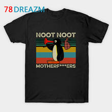 Забавная футболка Noot Pingu, Мужская футболка с забавным мультяшным рисунком, футболка, уличная одежда с мотивами из аниме, Мужская футболка, топы, графические футболки, хип-хоп 2024 - купить недорого