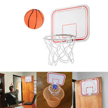 2020 portátil engraçado mini basketball hoop brinquedos kit indoor casa fãs de basquete esportes jogo brinquedo conjunto para crianças do miúdo adulto #0416g30 2024 - compre barato